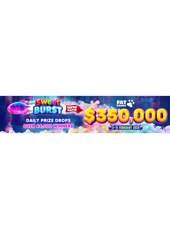 Pragmatic Play Fat Panda - Sweet Burst Daily Prize Drops